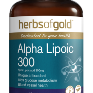 Herbs Of Gold Alpha Lipoic 300 60 Tablets